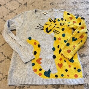 Tucker & Tate Girls Colorful Leopard Print Sweater